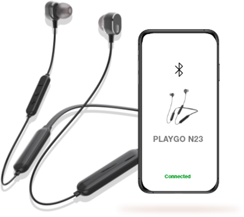 PlayGo N23-BT Wireless Neckband Accessories | PLAY Brand