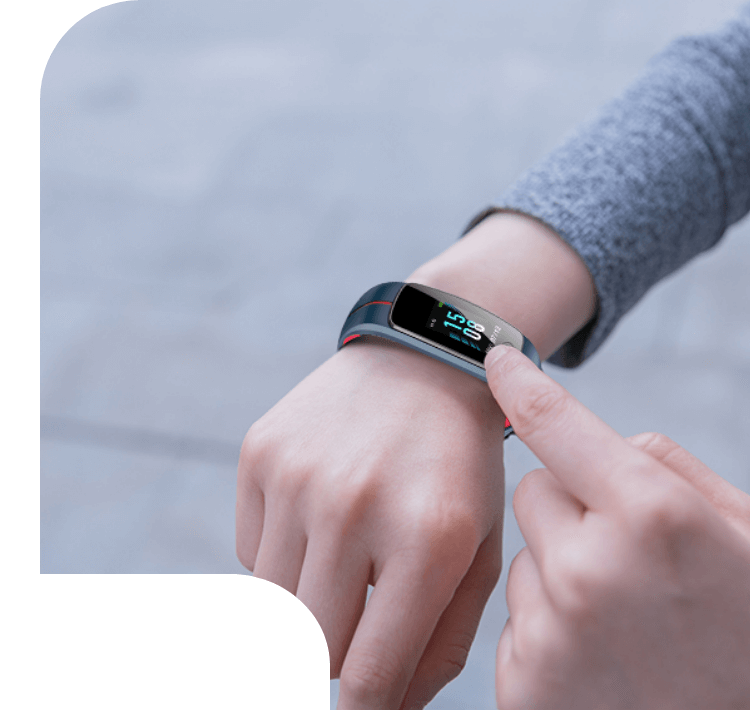 Heart rate monitoring Smart Band